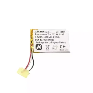 Bateria nova para auscultadores JVC HA-A10T True Wireless Bluetooth Earphones estojo de carregamento,VDL822230