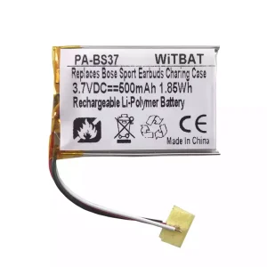 Bateria nova para auscultadores Bose Sport Earbuds Bluetooth Earphone estojo de carregamento