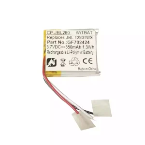 Bateria nova para auscultadores JBL T280TWS estojo de carregamento,GF702424