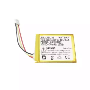Bateria nova para altifalante JBL GO 3,GSP383562