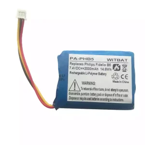Bateria nova para altifalante Philips Fidelio E5,CSS7235Y