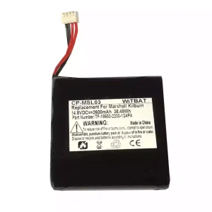 Bateria nova para altifalante Marshall Kilburn,TF-18650-2200-1S4PA