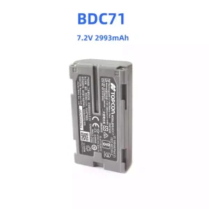 Bateria compatível para TOPCON BDC71,GM52 GTS-2002 Sokkia IM52